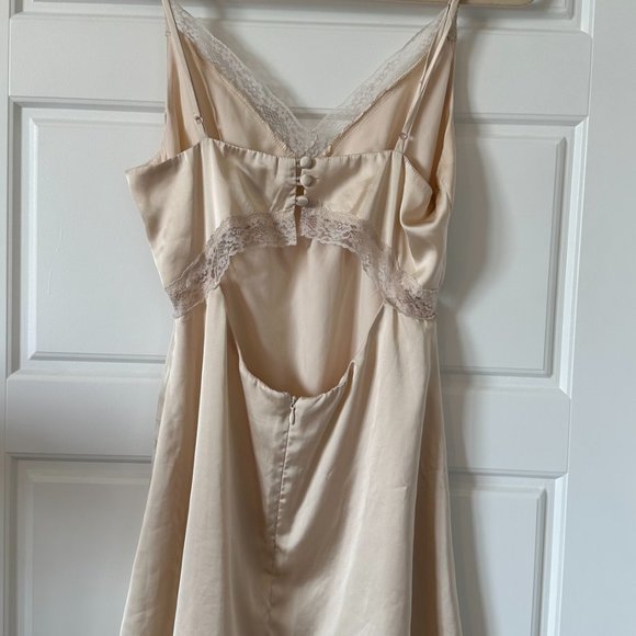 AZARLIAH MINI DRESS CHAMPAGNE - Picture 6 of 7